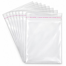 5000 3x5 Clear Cellophane Bags Resealable Self Adhesive 1.2 Mil Cello Packaging picture