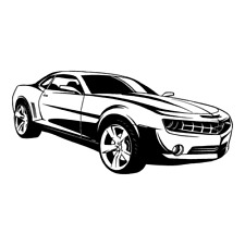CHEVY-CHEVROLET CAMARO DC CLIPART-VECTOR CLIP ART GRAPHICS-DXF SVG EPS AI PNG picture