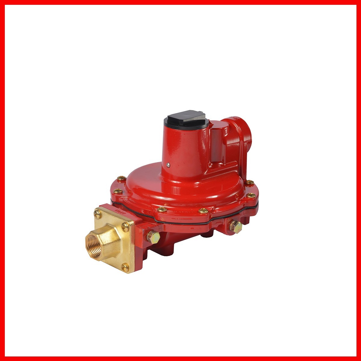 Emerson-Fisher R622H-JGJ 1st Stage Regulator 8-12 psig Spring POL x 3/4\ Emerson-Fisher R622H-JGJ 1st Stage Regulator 8-12 psig Spring POL x 3/4\