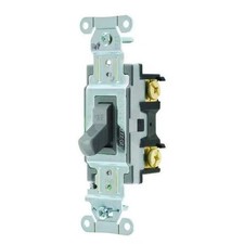 Wall Switch, Gray, 1/2 HP, 1-Pole Switch picture