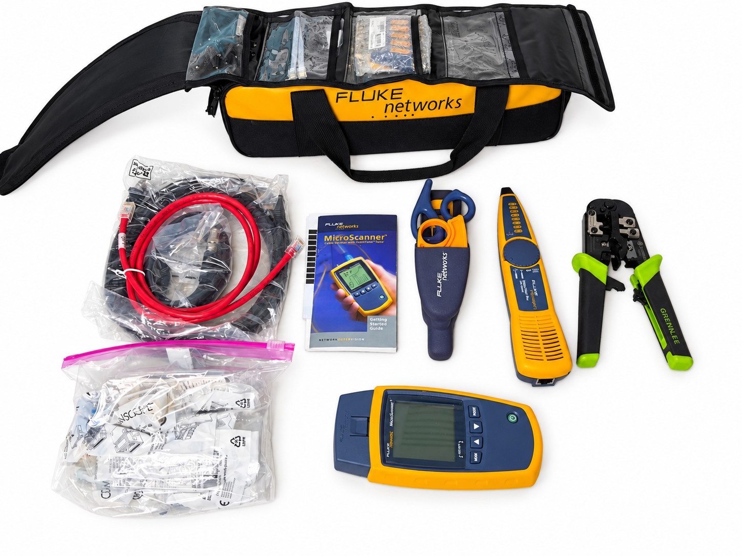 Fluke Networks MS2-KIT MicroScanner2 Cable Tester Kit