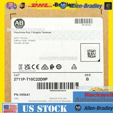 New AB 2711P-T10C22D9P SER B AB HMI PanelView Plus 7 Graphic 2711PT10C22D9P PLC picture