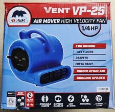 B-Air VP-25 1/4 HP Air Mover for Water Damage Restoration Warranty &  picture