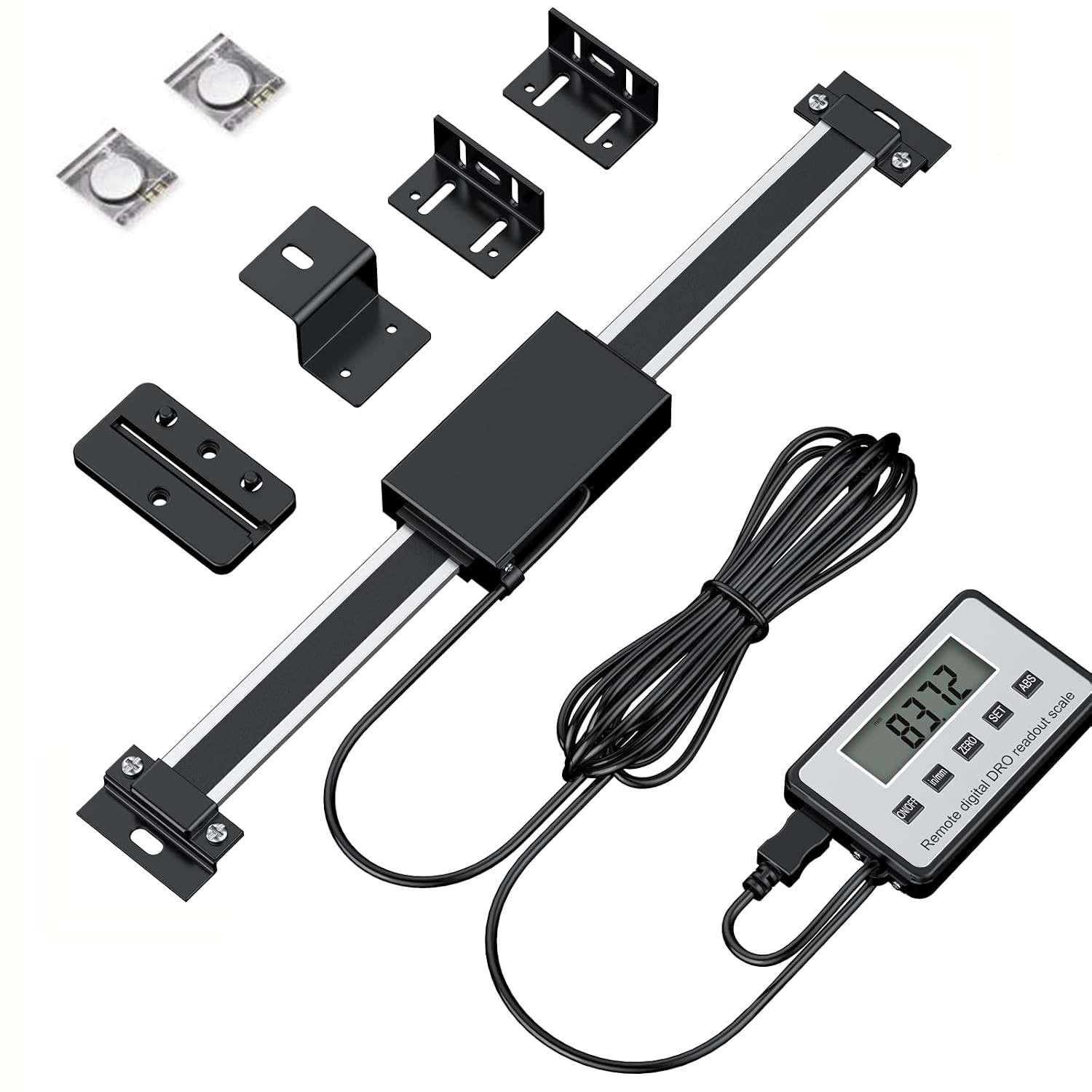 0-150Mm/0-6Inch Digital LCD Linear Accurate Digital Readout Kit