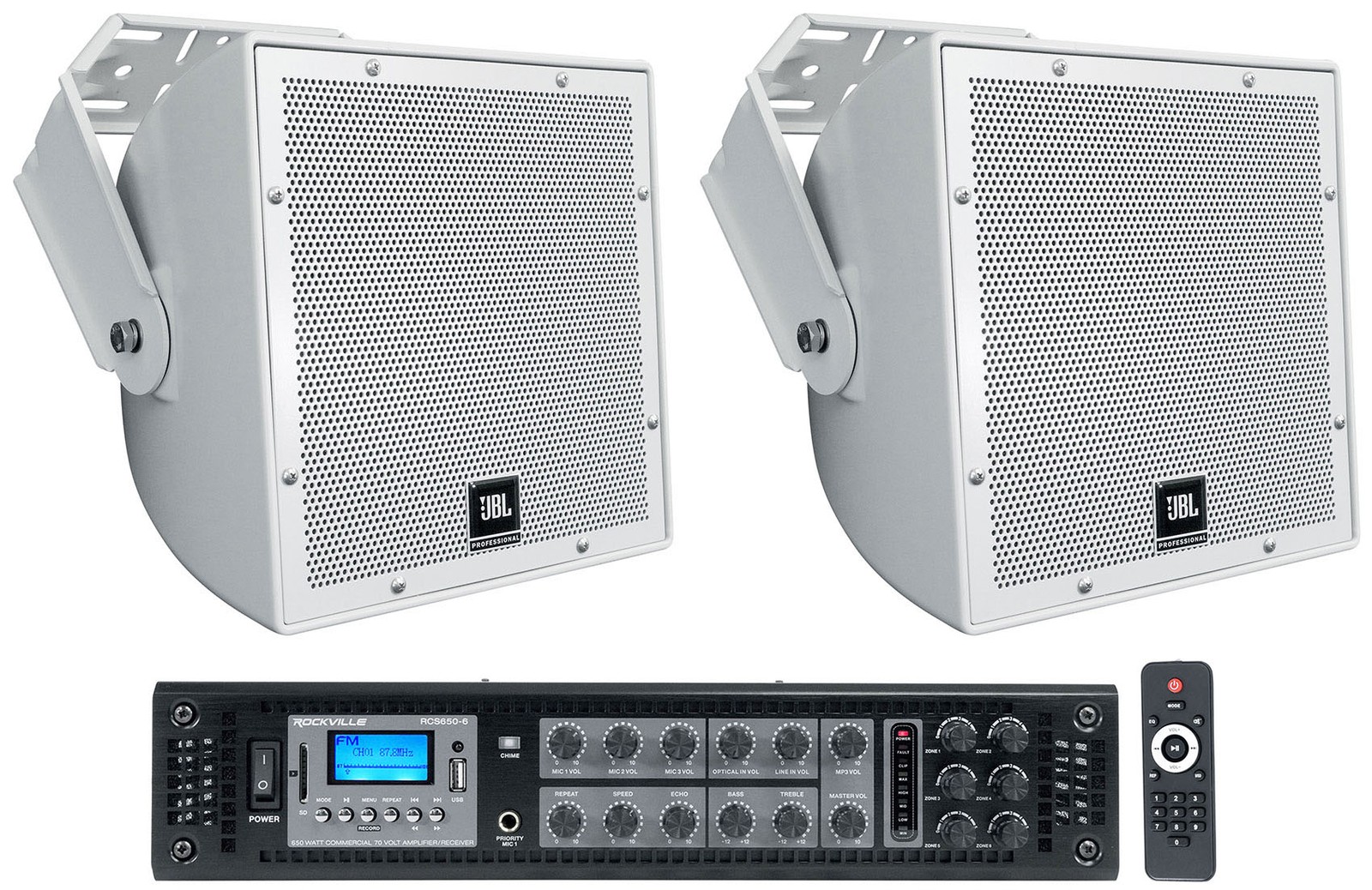 (2) JBL AWC82 8