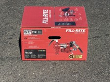 Fill-Rite FR610H 115V 15 GPM Fuel Transfer Pump w/Hose & Manual Nozzle (Red) picture