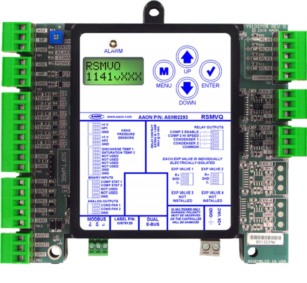 AAON ASM02293 RSMVQ Refrigerant System Module VFD