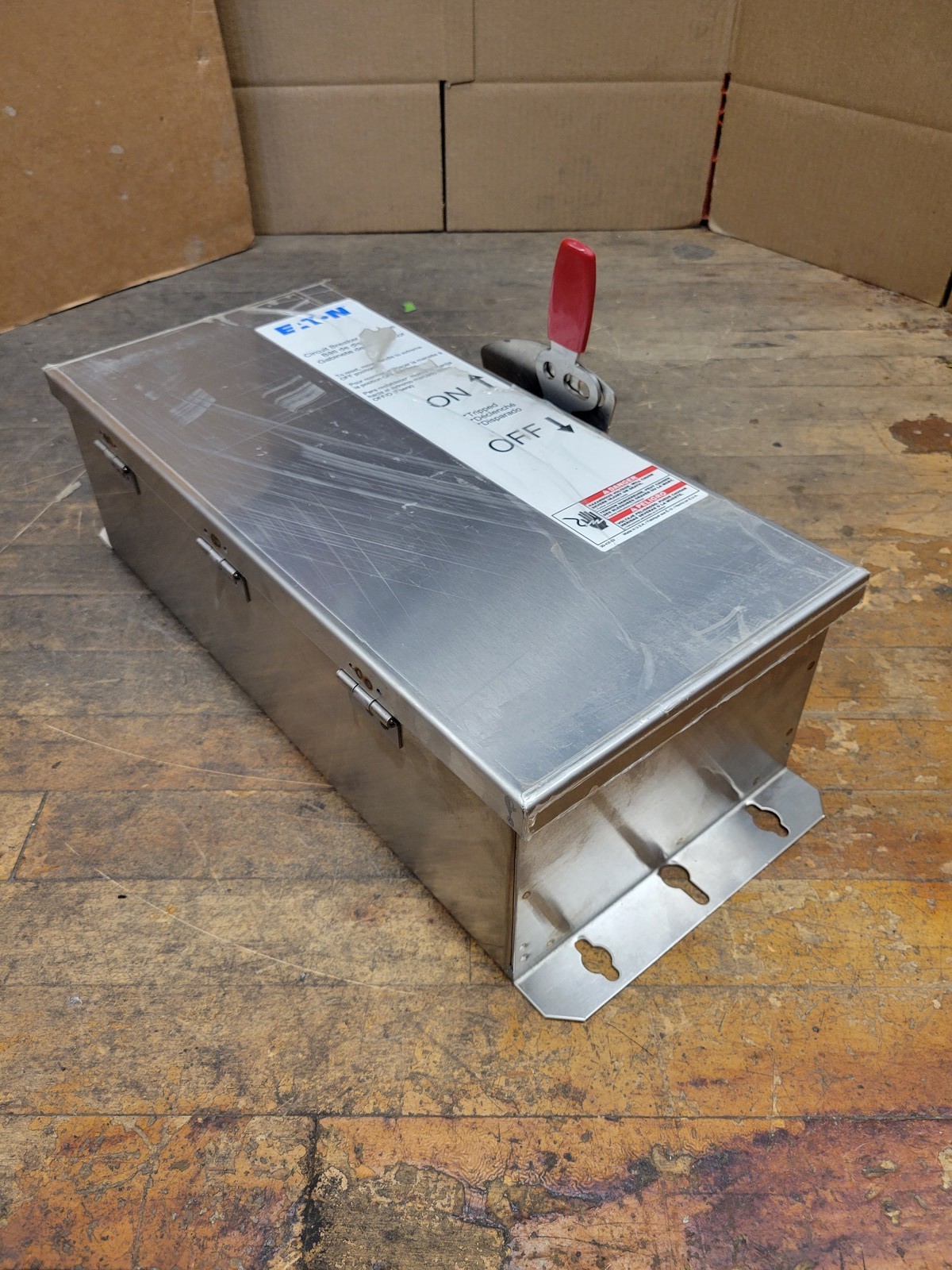 Eaton WFDN100 Stainless Circuit Breaker Enclosure 100A 600V HFD3030BP10