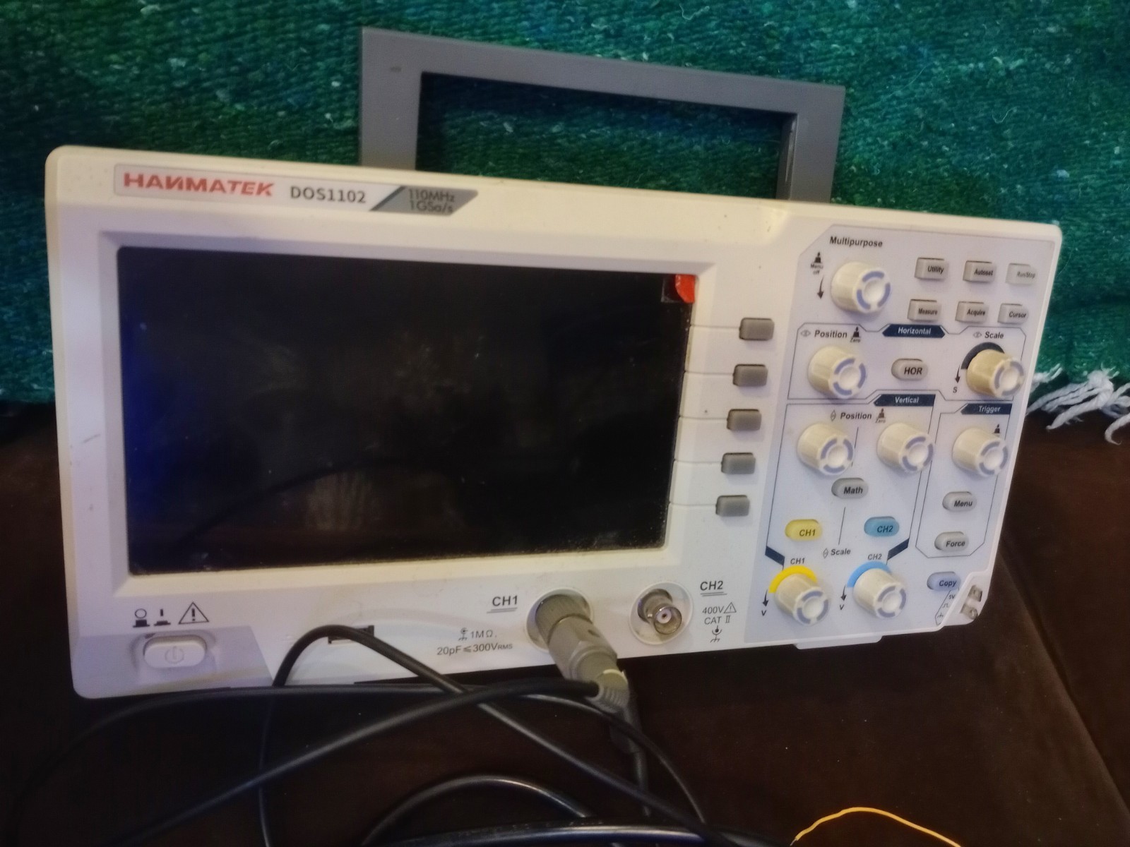 HANMATEK DOS1102 Digital Oscilloscope 110MHz Dual-Channel 7\