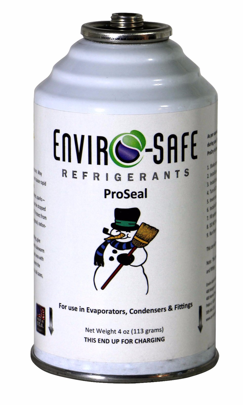 Enviro-Safe ProSeal 4 oz can Auto AC Stop Leak #2060a