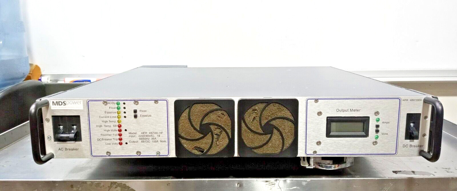 MDS Power HFR 48/100HF Rectifier Power Supply 48VDC 100A 220/240VAC C-Can Modula