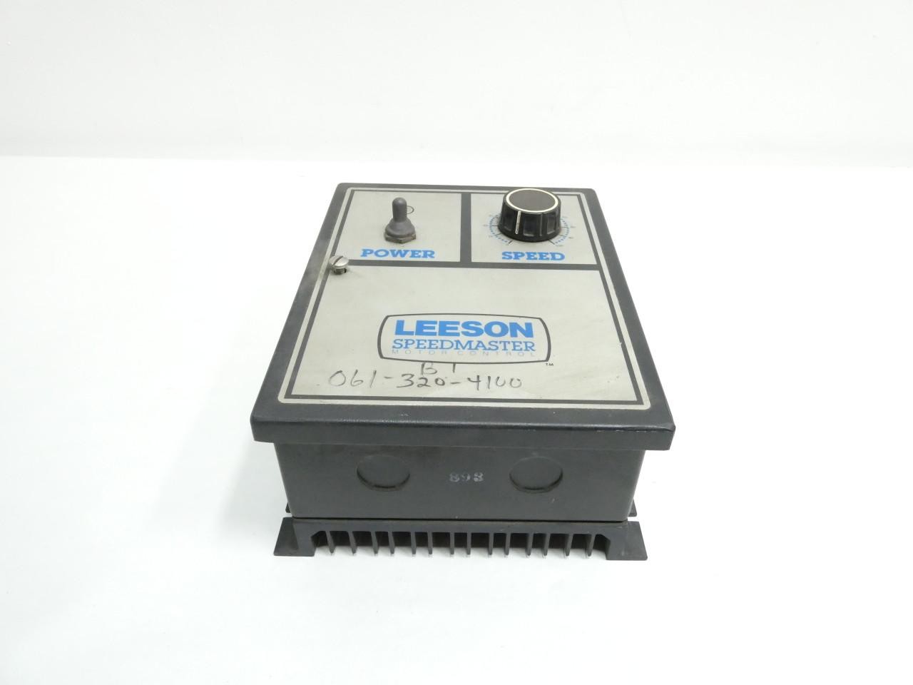 Leeson 174100.00 Speed Controller 115/230v-ac 10a Amp 0-180v-dc