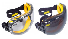 LOT DeWalt CLEAR SMOKE ANTI FOG Protective Over Glasses Safety Goggles ANSI Z87+ picture