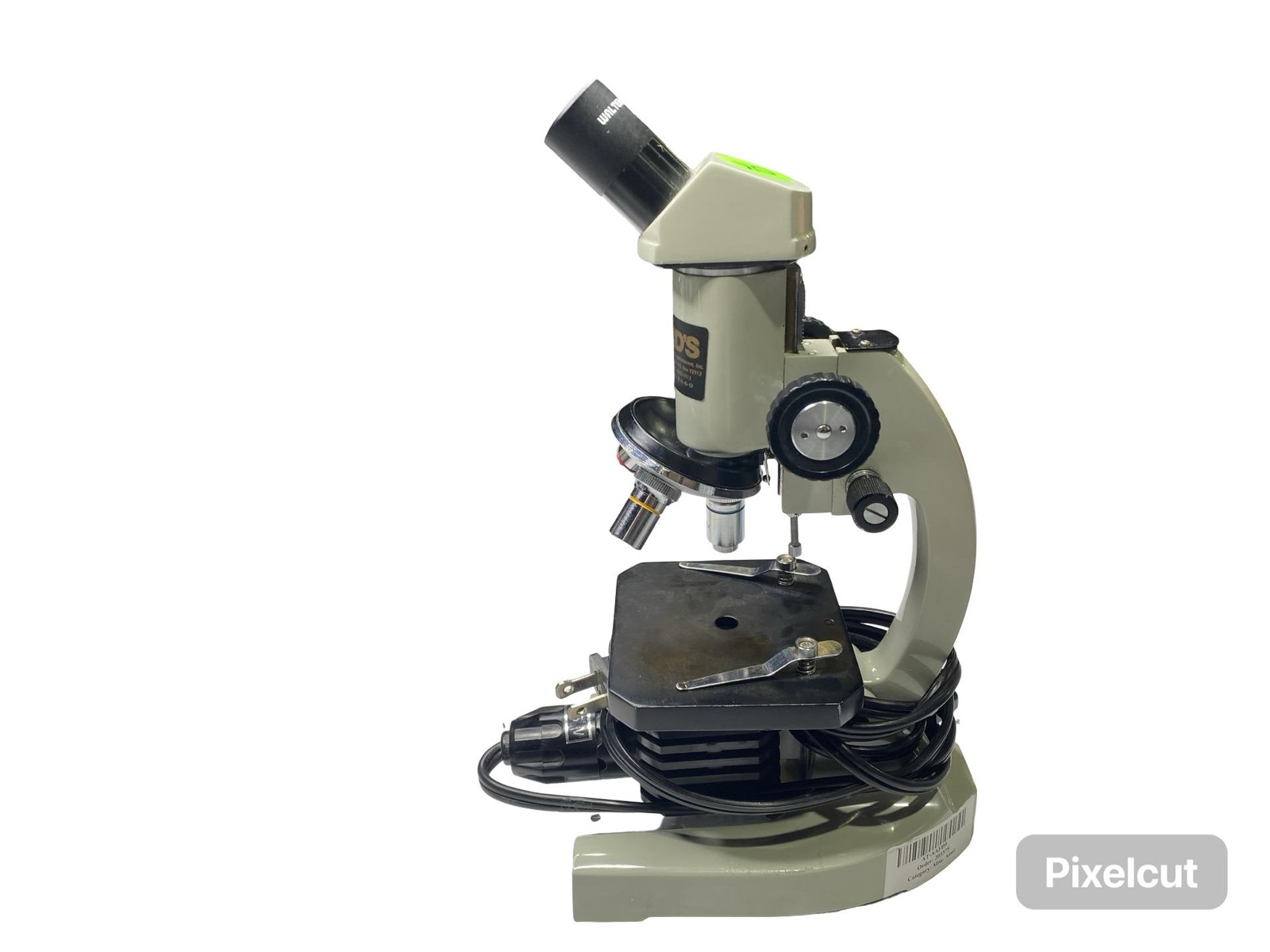 Wards Compound Microscope Science Student 4x 10x 40x Mag Adaptor Inc C2-F3 Wards Compound Microscope Science Student 4x 10x 40x Mag Adaptor Inc C2-F3