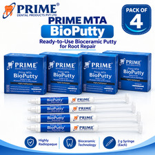 4 x PRIME MTA BioPutty BioCeramic Highly Radiopaque Dental Material Root Repair picture