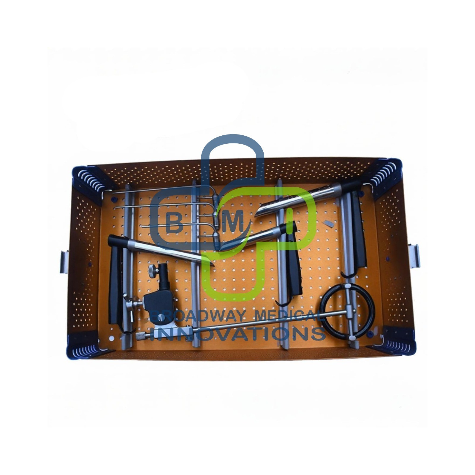 Kleinsasser Operating Laryngoscope Set – Small, Medium, Large with Chest Holder