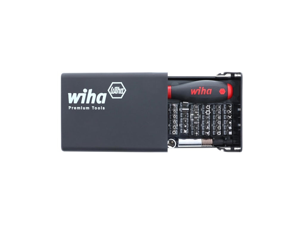 Wiha 71991 - 39 Piece Bits Collector Security Bits & Magnetic Bit Holder Set