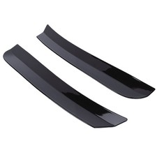 Car Rear Roof Spoiler Wing Extension Lip Fins With Tape Glossy Black Univer ZKDG picture