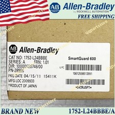Brand New AB 1752-L24BBBE/A SmartGuard 600 Safety Controller  US 1PC picture