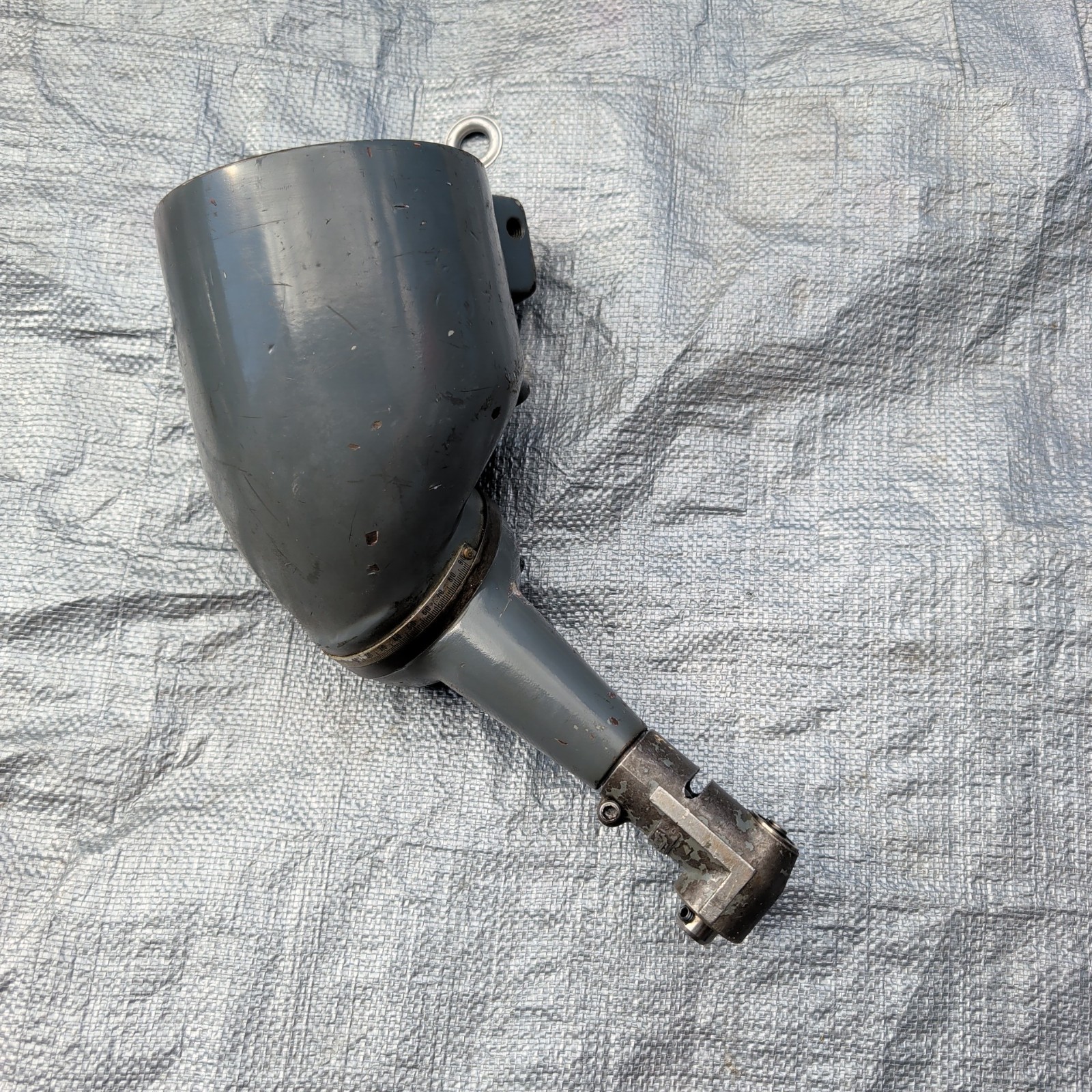 Bridgeport Type JA Quillmaster Milling Head w/ QRA Right Angle Attachment