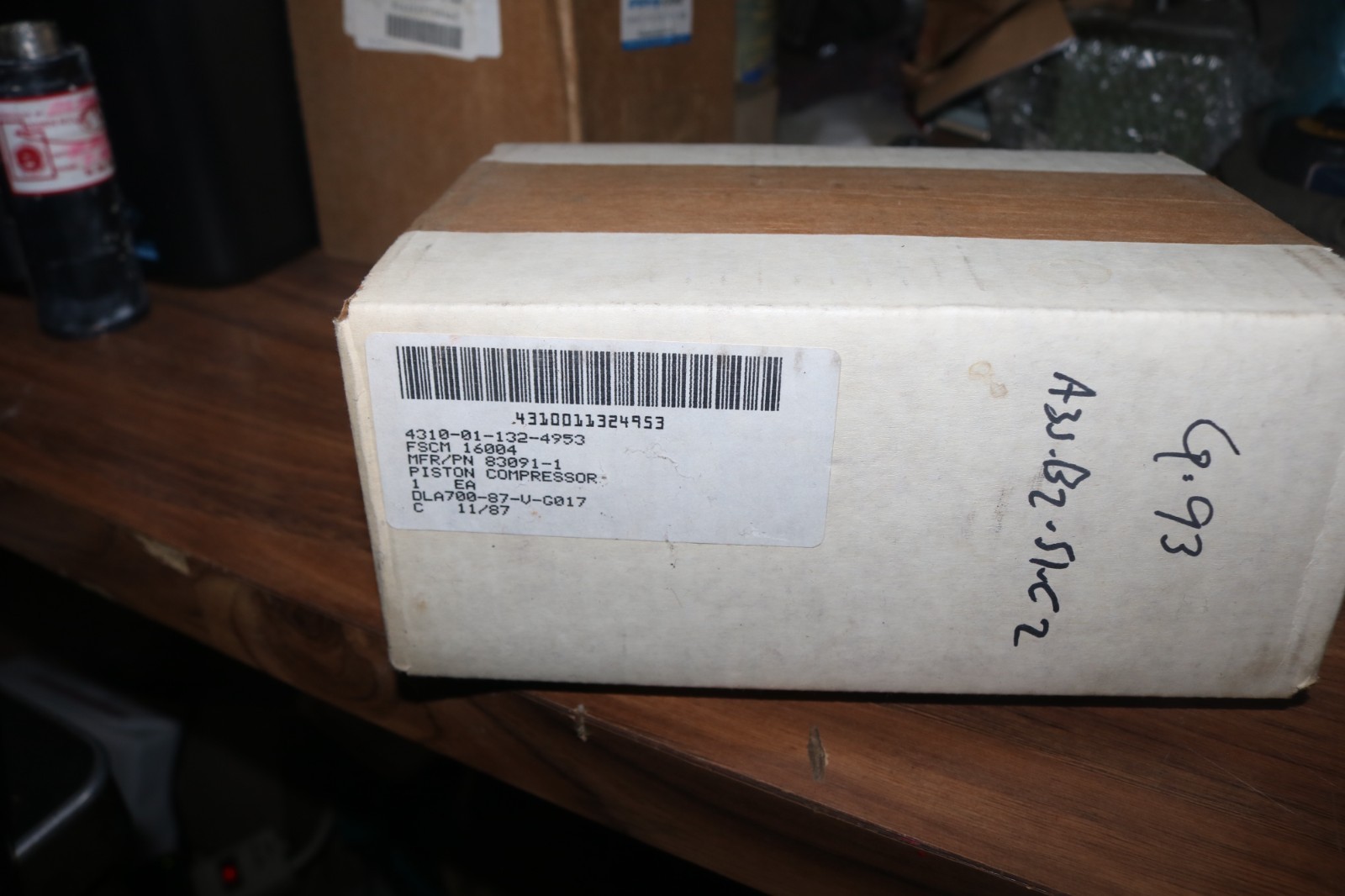 NOS Davey MC1 compressor piston 4th stage PN 46064 83091-1 4310-01-132-4953