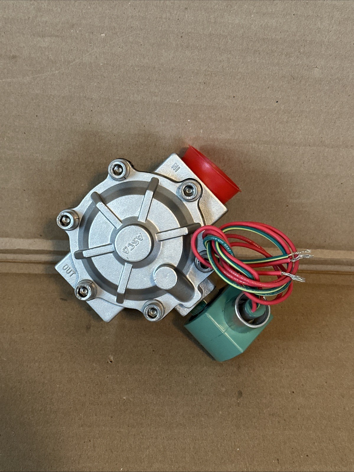 New, Unused ASCO 8210G127 Solenoid Valve
