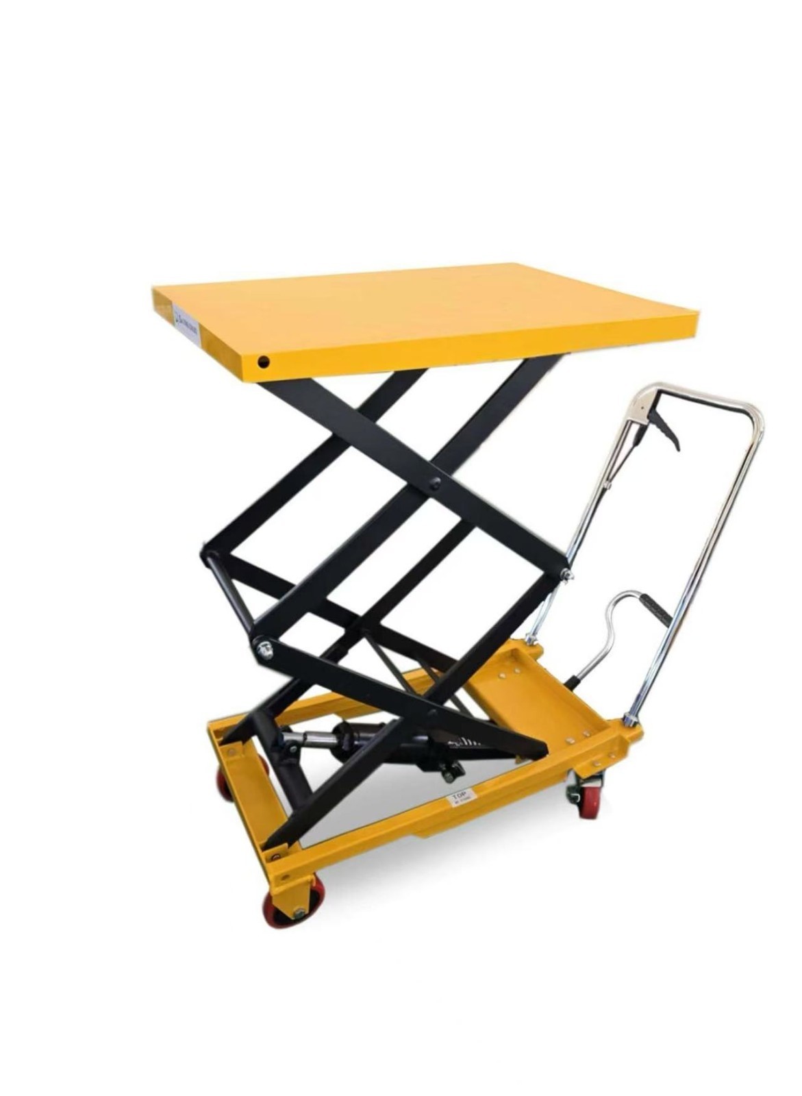 SUPER DUTY 330LBS Hydraulic Lift Table Cart 50
