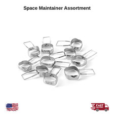 Second Molar Space Maintainer Bands Assorted Sizes 32 to 41 Upper Lower 40 Pack picture
