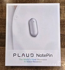 PLAUD PN0200 NotePin AI Voice/Audio Recorder 64GB | Lunar Silver | NEW picture