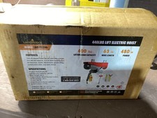 Landhonor LHR-PA200 Electric Lifting Hoist 440lb Capacity 63in Cable 120v New picture