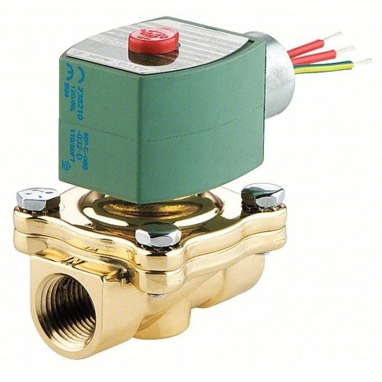 ASCO 8210G094MO REDHAT Solenoid Valve: 2-Way 1/2