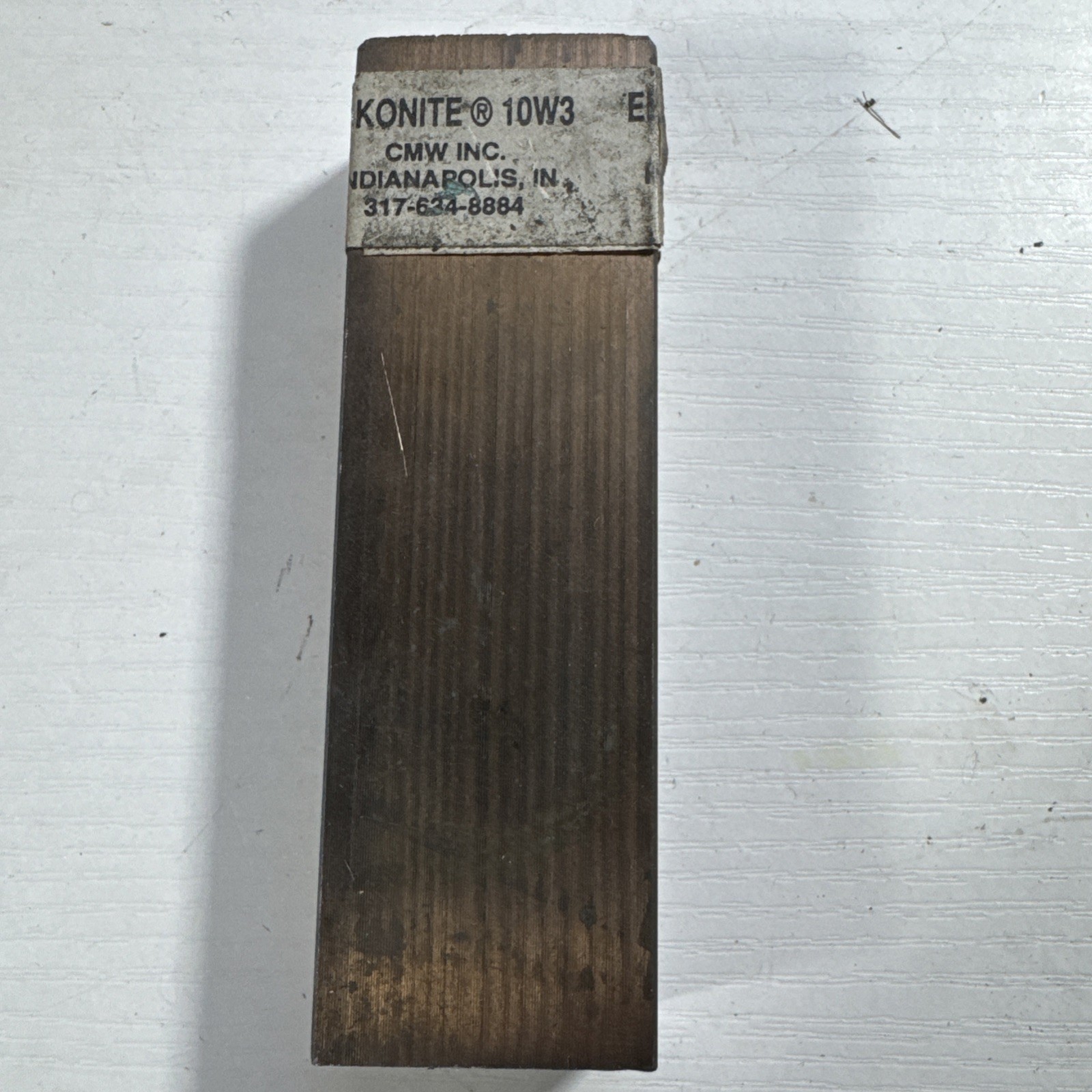 Elkonite 10W3 Copper Tungsten Block 4