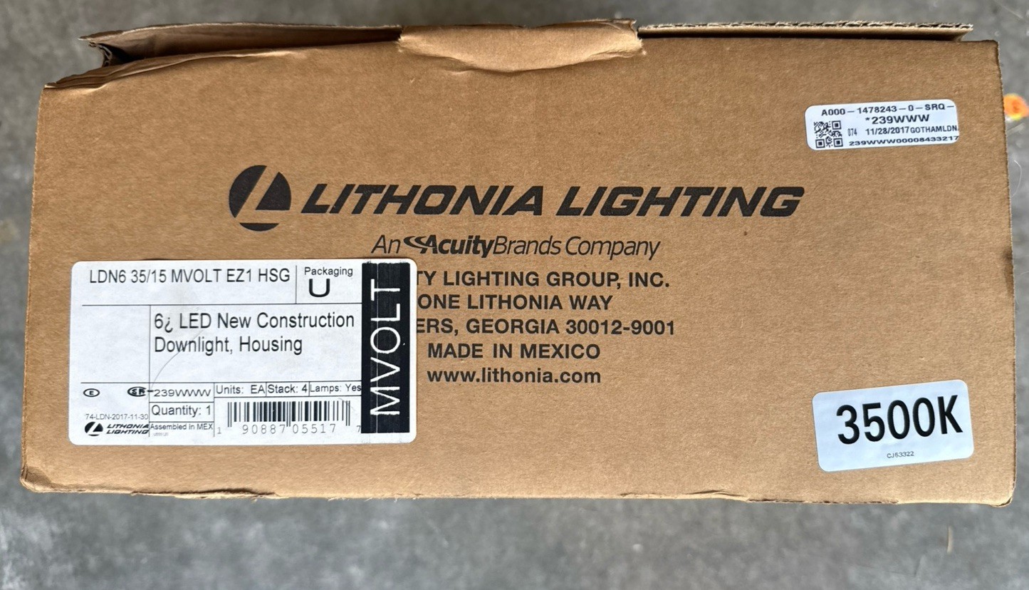 Lithonia Lighting, LDN6 35/15 MVOLT GZ10 HSG, 6