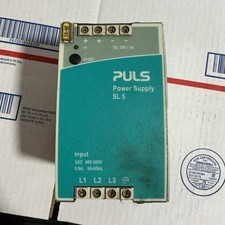 PULS SL5.300 Power Supply 24-28VDC 5A 400-500VAC 120W Blue/Silver D1 picture