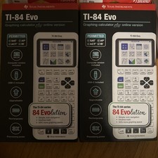 New  TEXAS INSTRUMENT TI-84 EVO  Graphing Calculator Color Python  NEW & SEALED picture