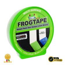 x9 LOT FrogTape Multi-Surface Painters Tape Green 1.41 in x 45 Yds Painting NEW picture