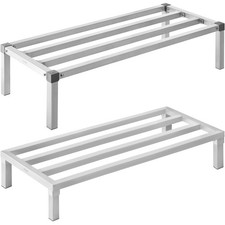 Uimoso Aluminum Dunnage Rack Stationary Dunnage Rack 24x14-60x20 Storage Rack picture
