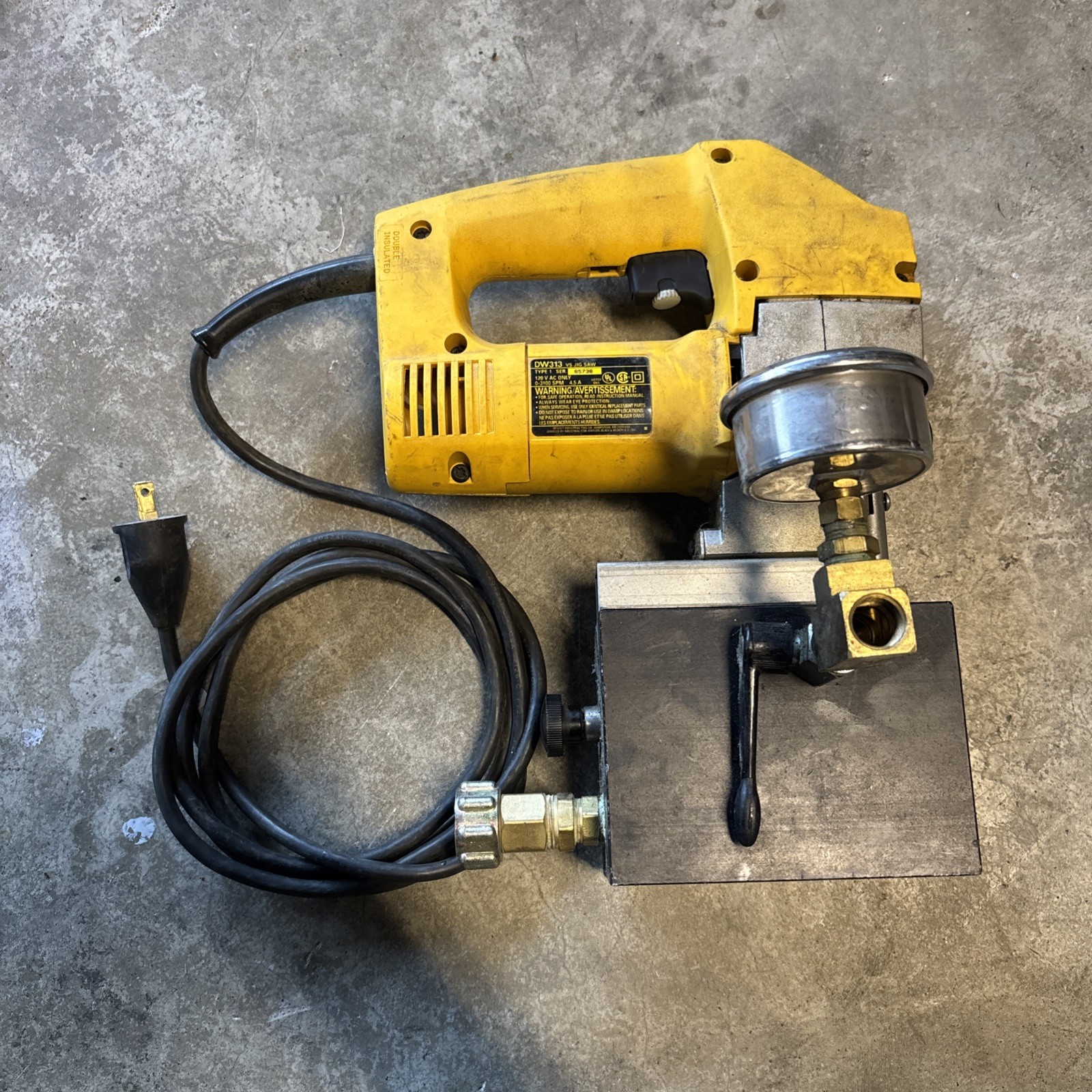 Wheeler-Rex Model 39100 Hydrostatic Test Pump with DeWALT DW313 Drive