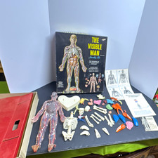 Vintage 1959 Renwal The Visible Man Anatomy Model Kit Incomplete For Parts Rare picture
