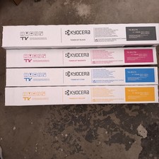 Genuine Kyocera TASKalfa 3552ci 3553ci 4052ci 4053ci CMYK Toner Set TK-8527 OEM picture
