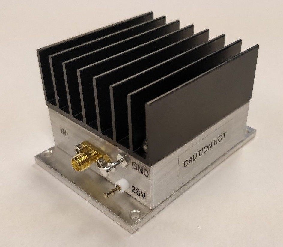 New, 5 W, 10 MHz to 1200 MHz , 42 dB Gain,  Broadband RF Power Amplifier