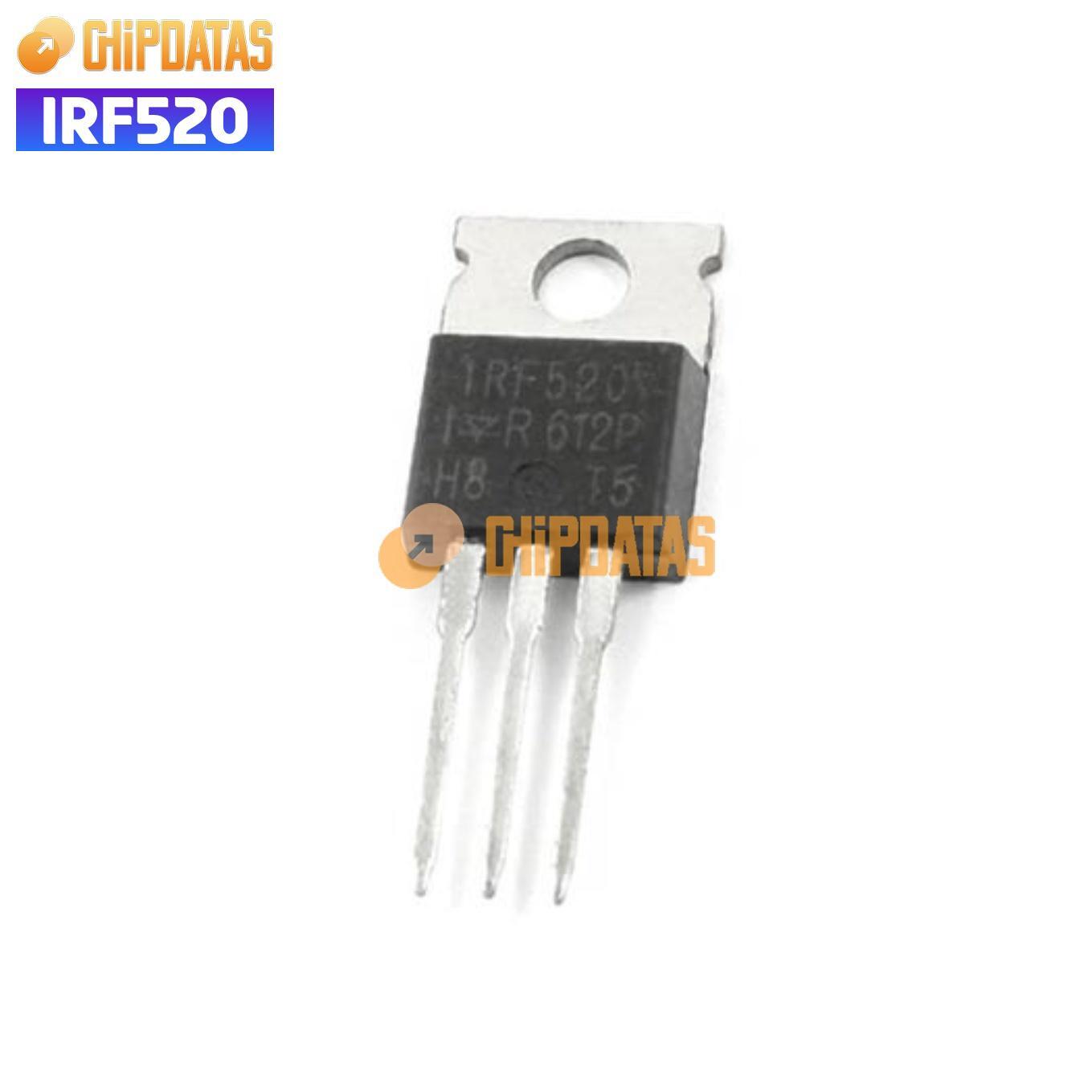10PCS IRF520 TO-220 Integrated Circuits IC #R11