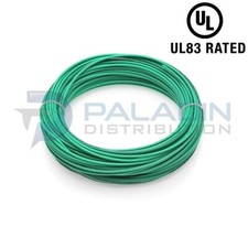 #10 AWG Gauge 600V THHN Stranded Copper Wire UL Listed - Green 50FT picture