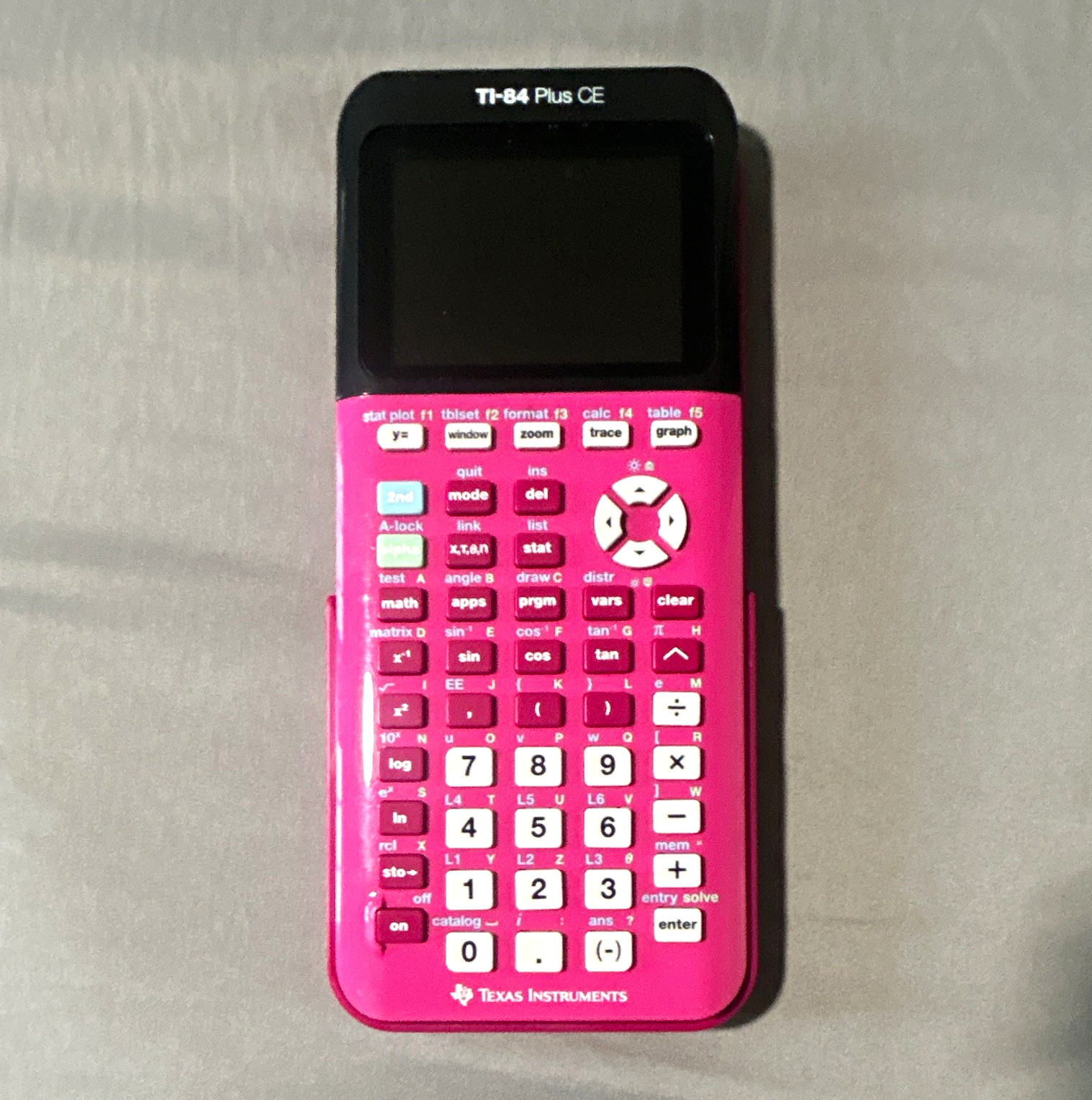 Texas Instruments TI-84 Plus CE Graphing Calculator Pink, Programmable LCD