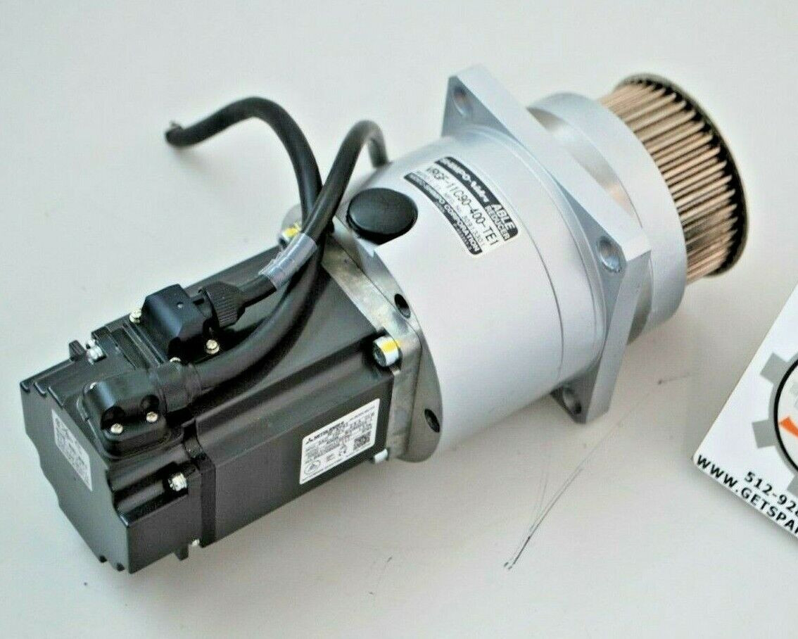 VRGF-11C90-400-TE1 SHIMPO NIDEC ABLE REDUCER + HF-KP43 MITSUBISHI AC ...