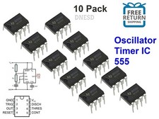 10 pcs NE555P NE555 DIP-8 High Precision Oscillator Timer IC 555 picture