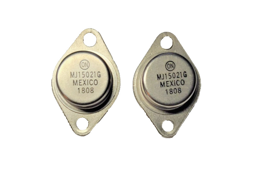 MJ15021G Audio Power Transistors 2 Pack