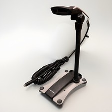Optoelectronics Opticon OPR2001 Handheld Laser Wand Barcode Scanner with Stand picture