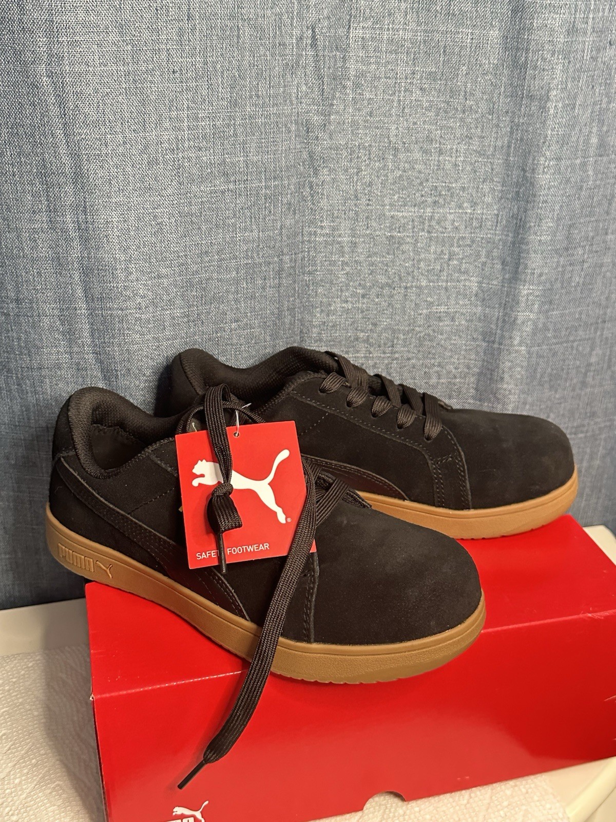 PUMA - Women’s Iconic Low - Safety Work Shoes . Size 7M