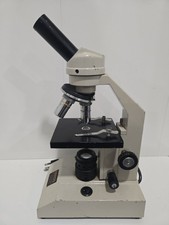 Vintage Ward's Natural Science Monocular Student Microscope - Parts/Repair Light picture